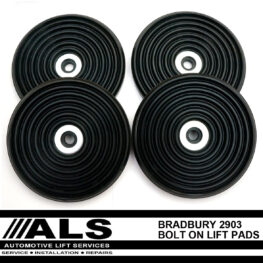 4 x Bradbury 2903 bolt on pads