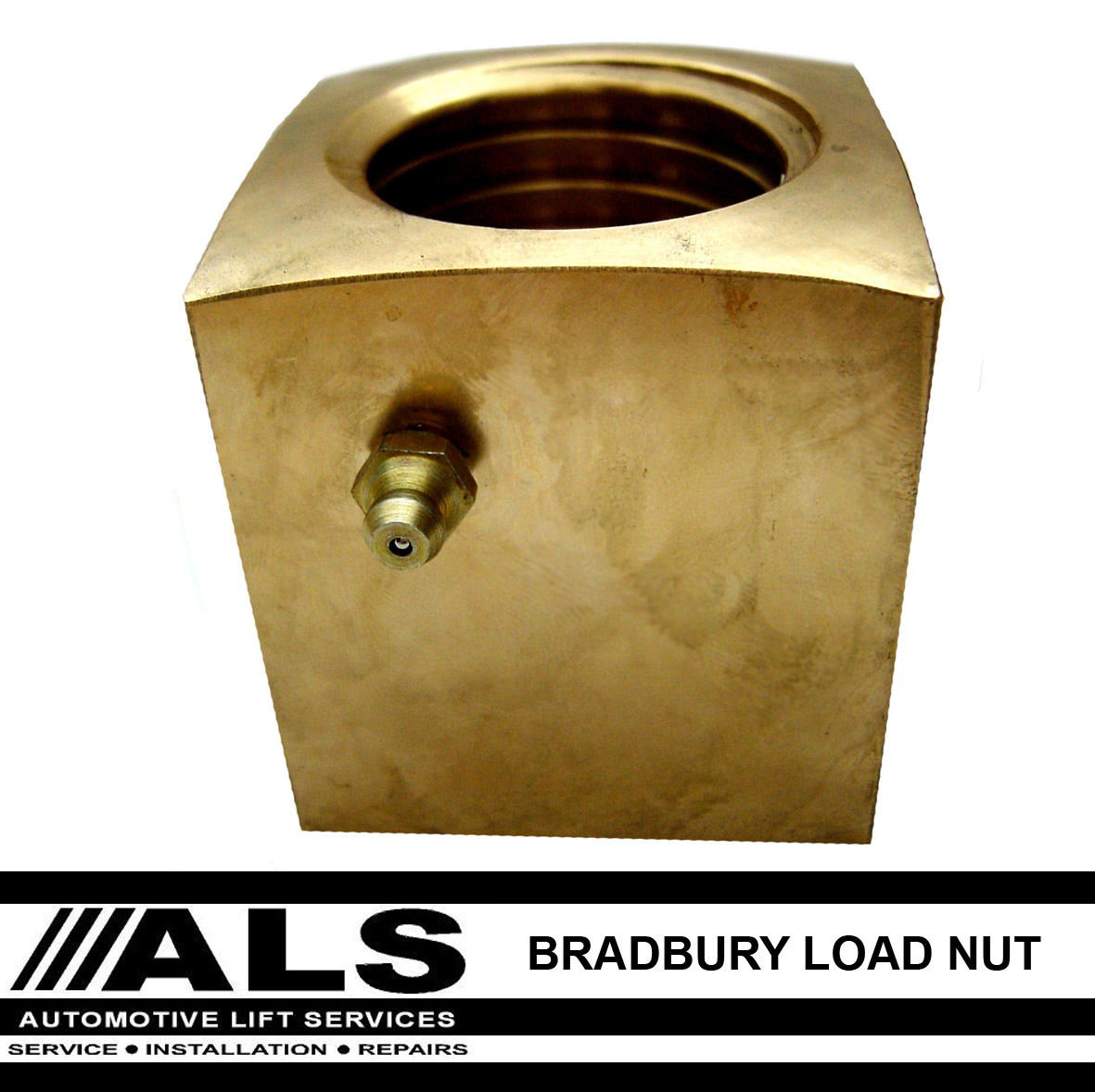 Bradbury 2103  2off  main load nut 2 post lift ramp direct  UK MANUFACTURER qty2 