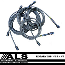 Rotary SM43_4&43_5 lift cables.