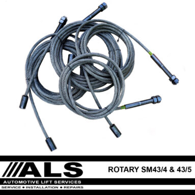 Rotary SM43_4&43_5 lift cables.