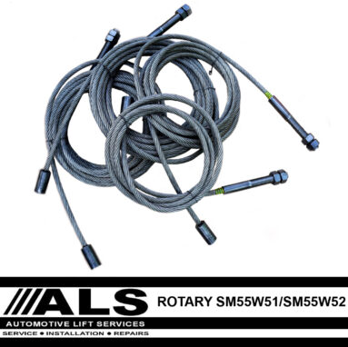 Rotary SM55W51_SM55W52 lift cables.