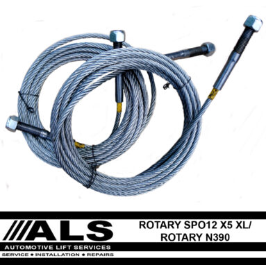 Rotary SPO12 X5 XL_N390 lift cables.