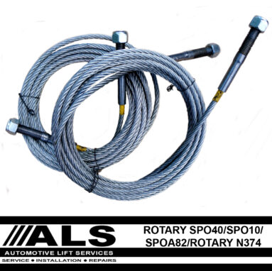 Rotary SPO40_SPO10_SPOA82_N374 lift cables.