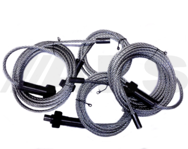 Full set of cables suitable for Laycock highspeed GPO vehicle lift, ramp, hoist
