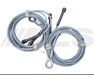 Full set of cables suitable for SPACE-SQ351 vehicle lift, ramp, hoist