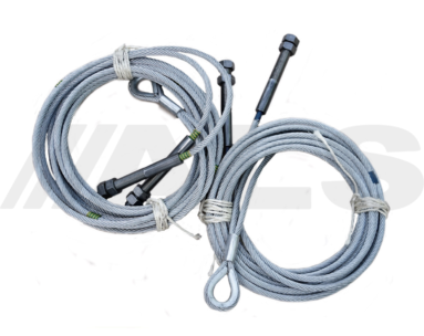 Full set of cables suitable for SPACE-SQ351T vehicle lift, ramp, hoist