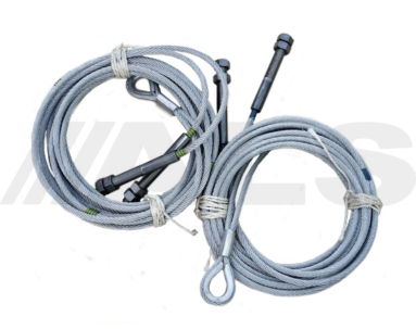 Full set of cables suitable for SPACE-SQ406 vehicle lift, ramp, hoist
