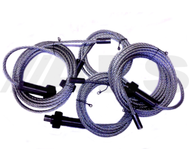 Full set of cables suitable for Tecalemit 151111 vehicle lift, ramp, hoist