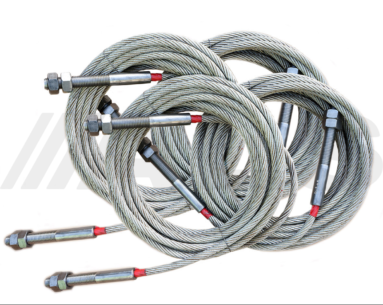 Full set of cables suitable for BRADBURY H4603 vehicle lift