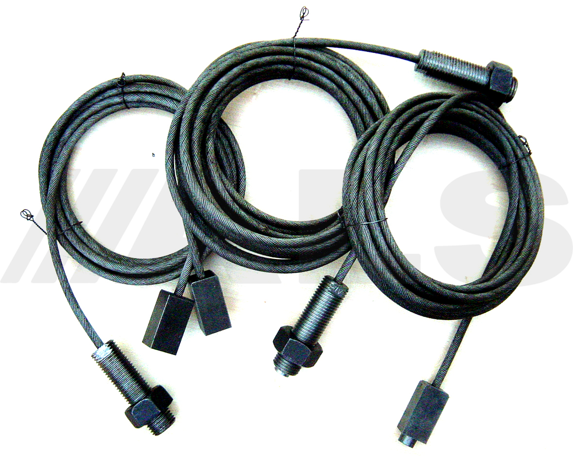 Full set of cables suitable for Bradbury 799 vehicle lift, ramp, hoist