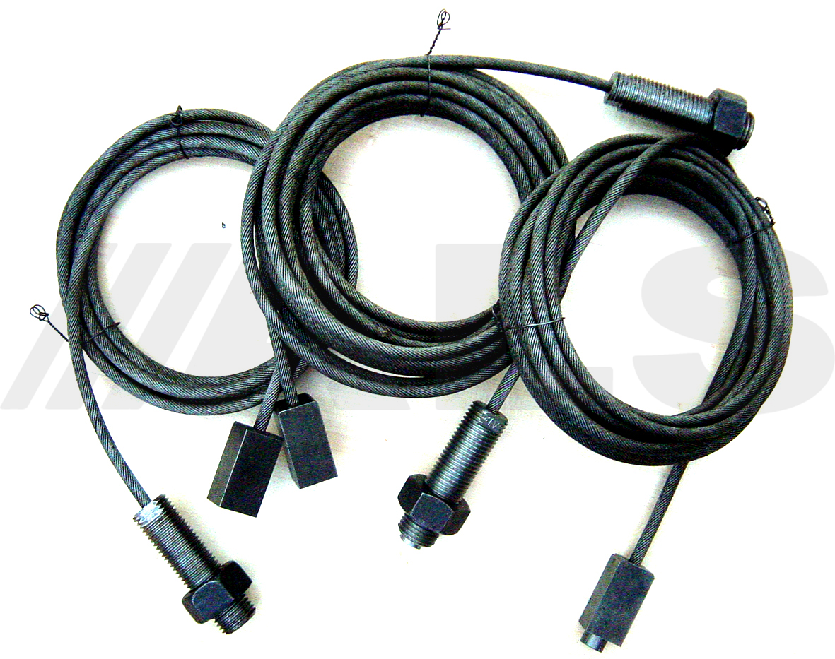 Full set of cables suitable for Bradbury 800 AT vehicle lift, ramp, hoist