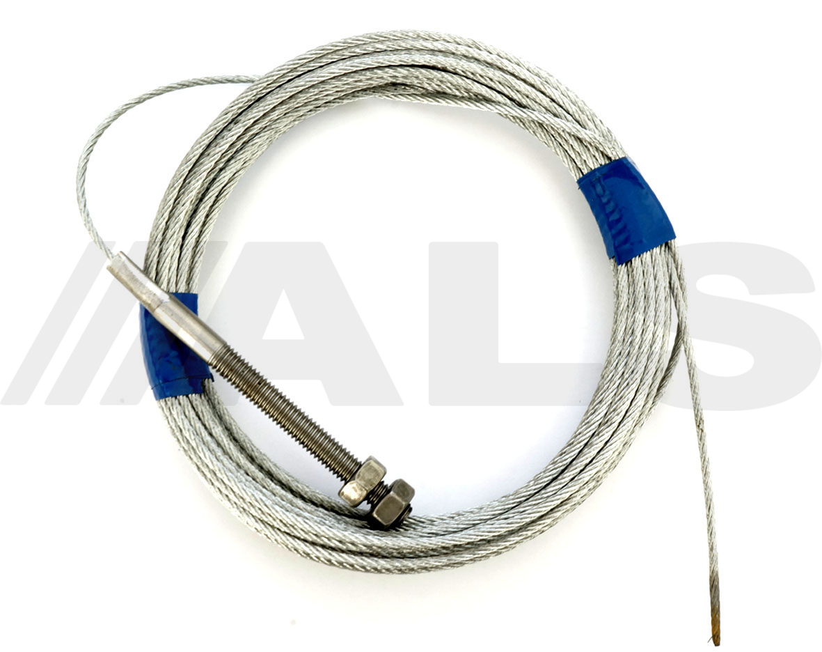 safety cable suitable for bradbury vehicle lift, ramp, hoist